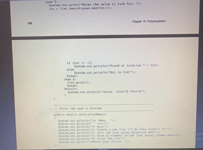Solved Searching and Sorting In An Integer List File Integer | Chegg.com