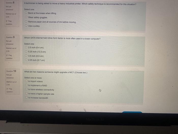 Solved 1111-300 What is a possible hardware upgrade that can 