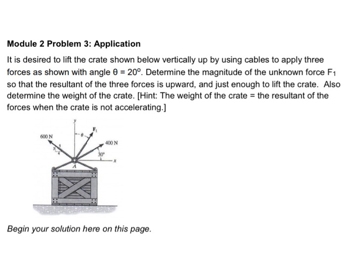 Solved Module 2 Problem 1 Determine The Components Of Each | Chegg.com