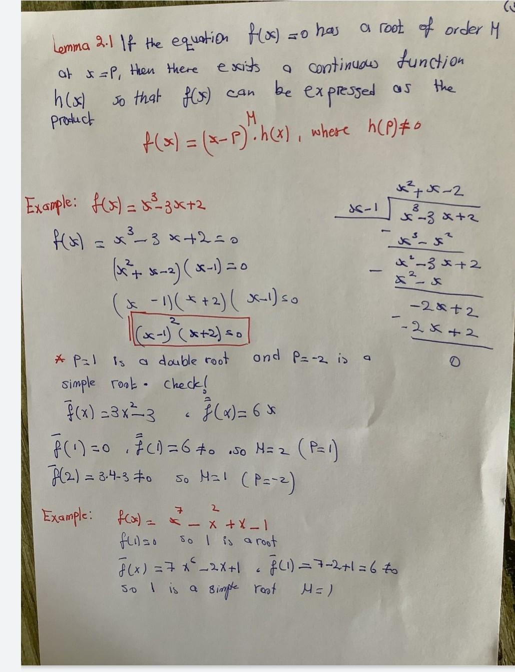 Numarcal Analysis Article Explanation If You Allow Chegg Com