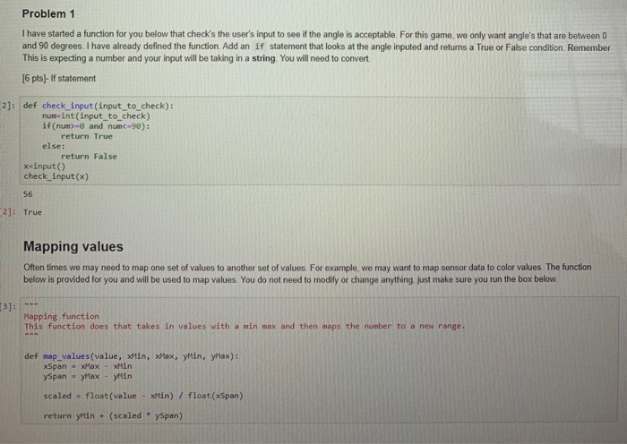 Solved PYTHON CODE. Most of the code is done, Just needs a | Chegg.com