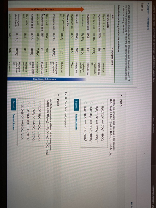 Mastering Course Home Cheroico Intro To Chemistry Chegg Com