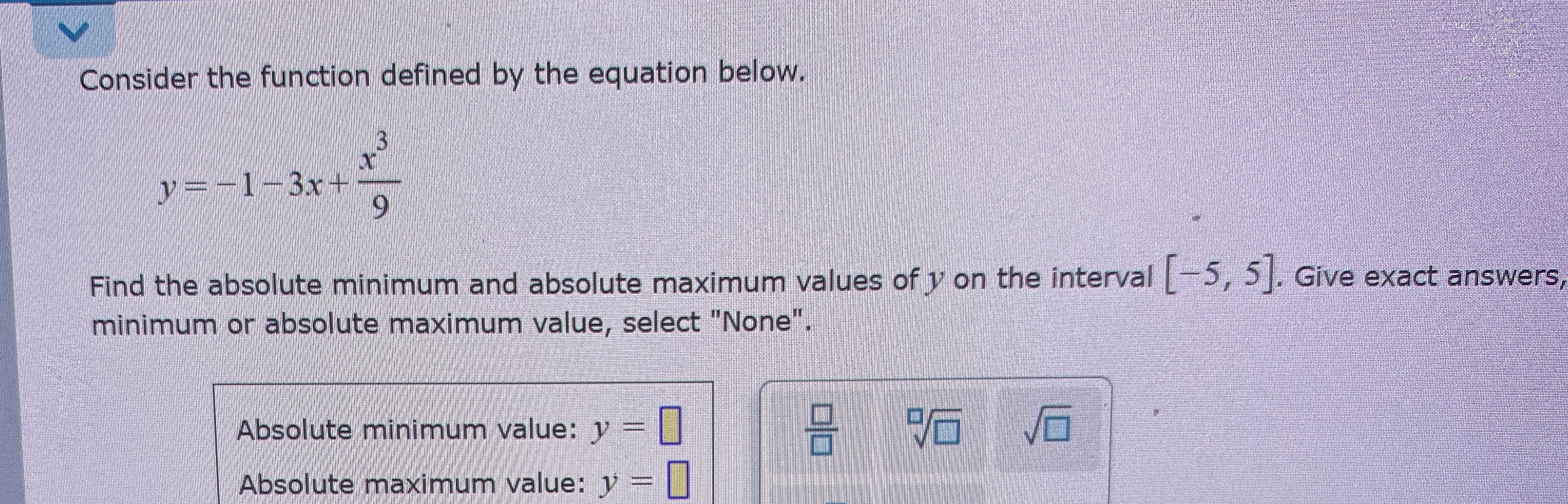 How to solve Consider the function defined by the | Chegg.com