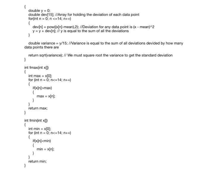 Solved function is in C++Describe individual | Chegg.com