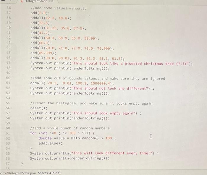 Solved Task We've provided the skeleton of a class that can | Chegg.com