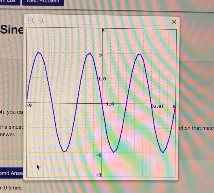 Solved 4.5 Graphing Sine And Cosine: Problem 2 To get a | Chegg.com
