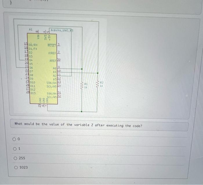 Solved Question 34 Analyze the segment of the code and | Chegg.com
