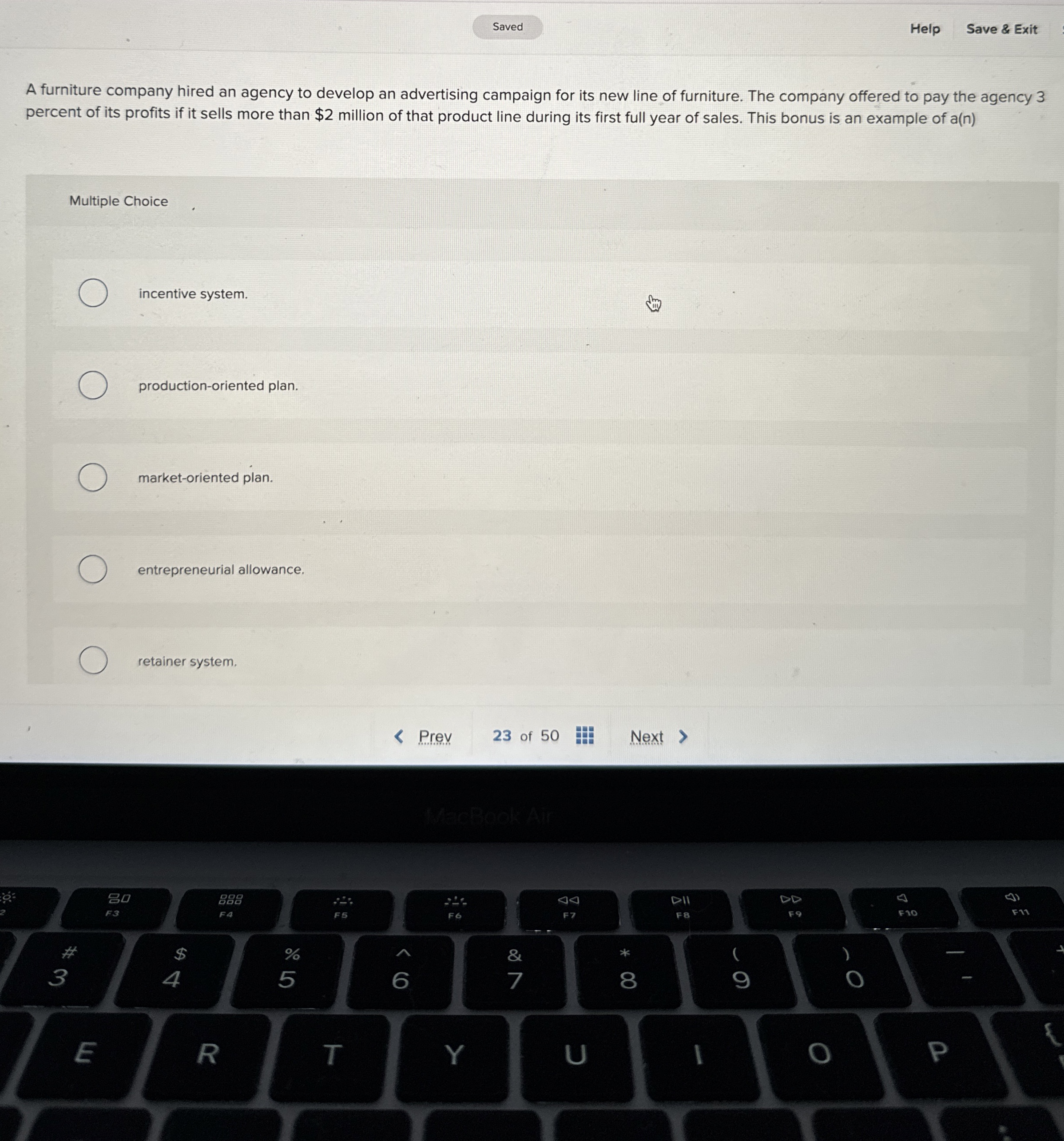 Solved A furniture company hired an agency to develop an