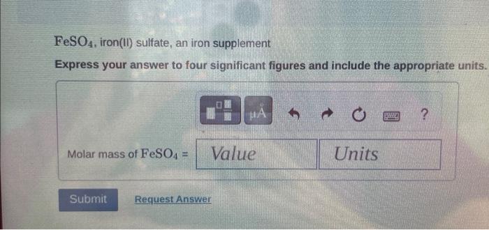 Solved Calculate The Molar Mass For Each Of The Following: | Chegg.com