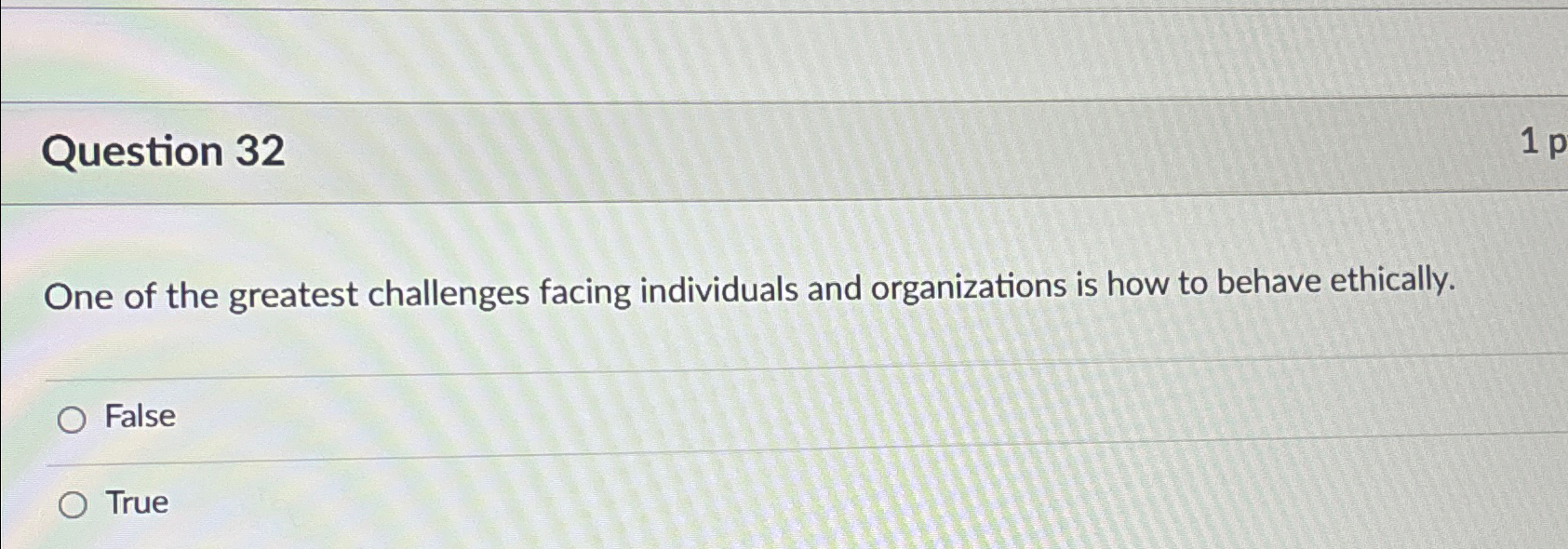 Solved Question 32One of the greatest challenges facing | Chegg.com