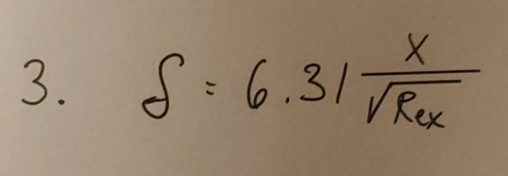 Solved 3. Assume That The Velocity Profile For A Laminar, | Chegg.com