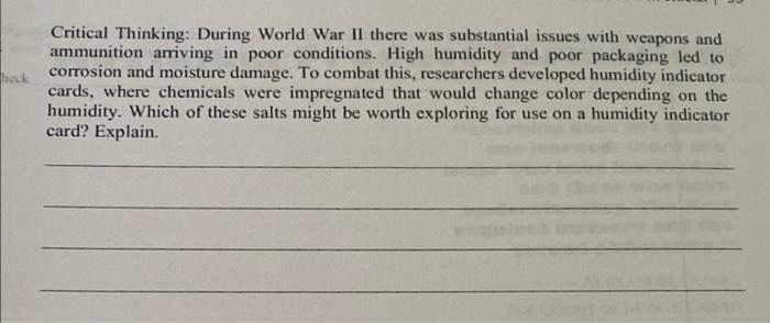 critical thinking questions ww2