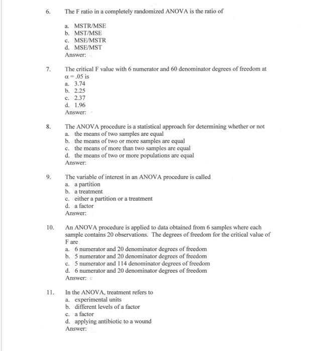 What Is A F Ratio In Statistics