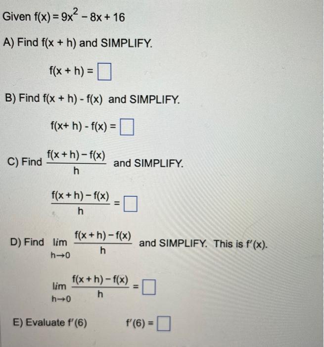 f x )=- 16 x 2 7x 8