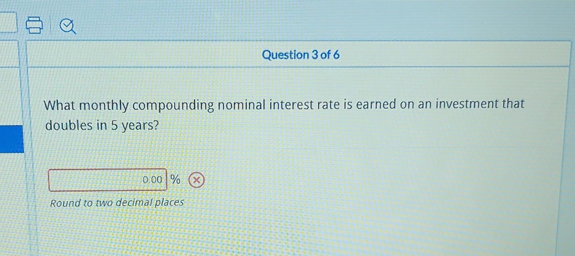 Solved What monthly compounding nominal interest rate is | Chegg.com