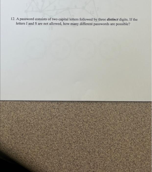 strong password has a combination of letters digits and punctuation marks