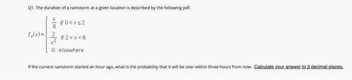 Solved please show all work and be clear with your answer, | Chegg.com
