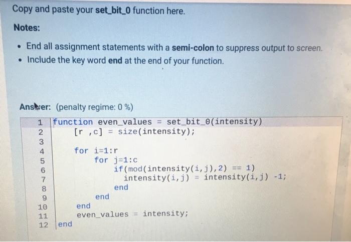 Solved 6. Create a function named hide_bits_in_image and | Chegg.com