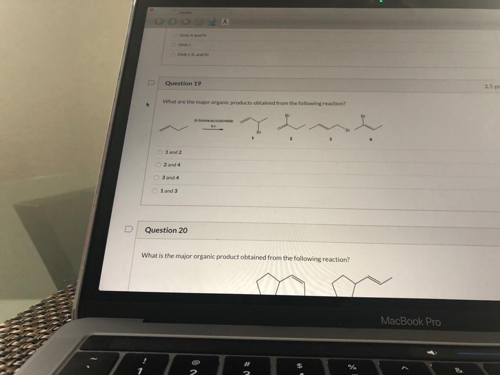 Solved What is the major organic product obtained from the | Chegg.com