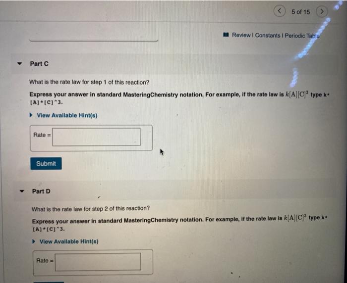 Solved Analyzing a new reaction Consider the following | Chegg.com