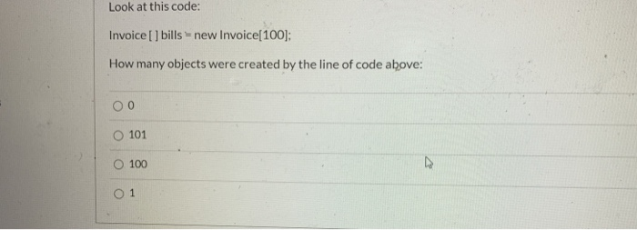 Solved How many objects are created with this Java | Chegg.com