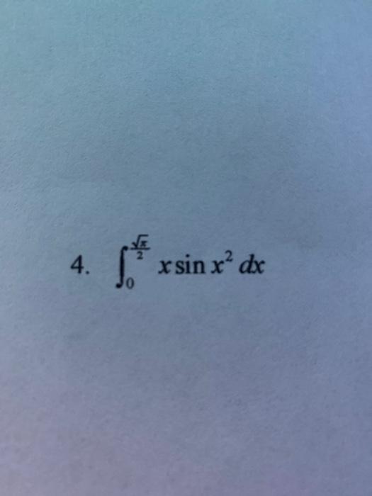 Solved root pi over 2 on top if you cant see it | Chegg.com
