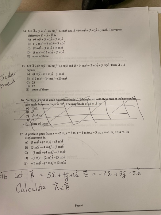 Solved 14 Let I 2 M I 6 M J 3 M K And B 4 M I 2 Chegg Com