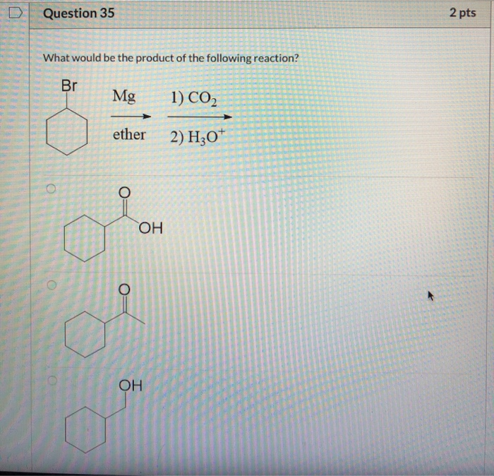 Solved D Question 34 2 Pts What Would Be The Expected Pro Chegg Com