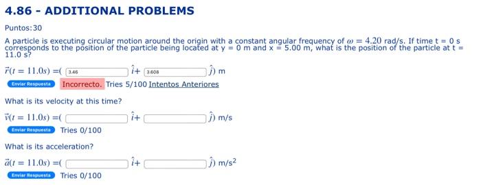 Solved A particle is executing circular motion around the | Chegg.com