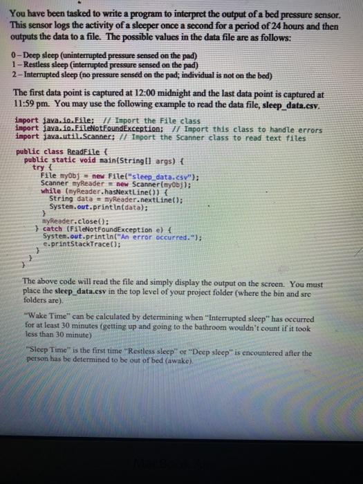 You have been tasked to write a program to interpret | Chegg.com
