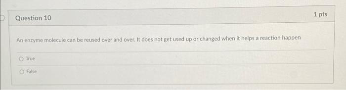 Solved 2 pts Question 7 The enzyme beta-galactosidase works | Chegg.com