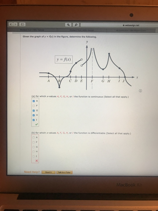Solved Given The Graph Of Y X In The Figure Determine Chegg Com