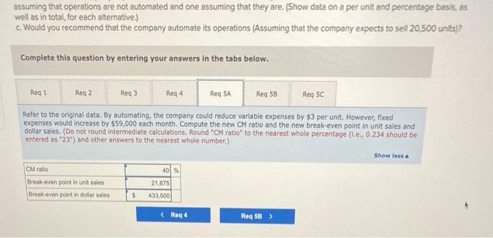 Solved check 5a and very confused with 5b steps would ve | Chegg.com