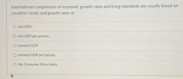 Solved The component of real GDP that seems to play the | Chegg.com