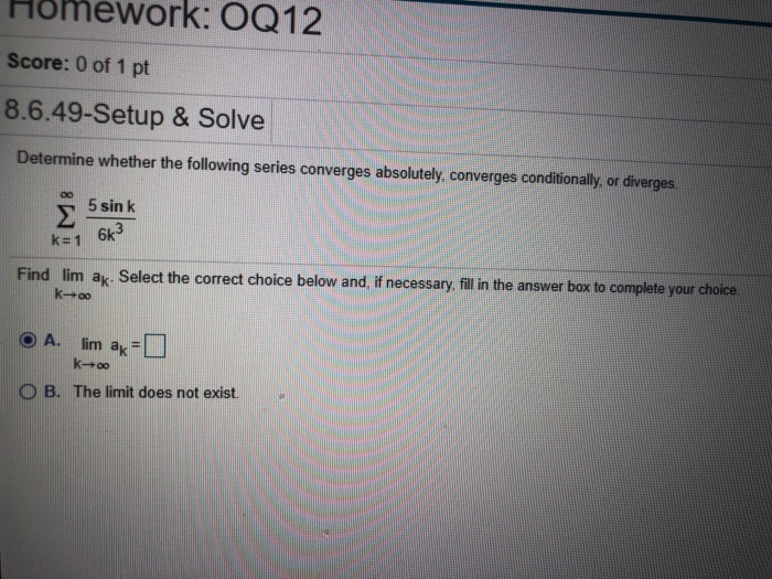 Solved Homework: OQ12 Score: 0 of 1 pt 8.6.49-Setup & Solve | Chegg.com