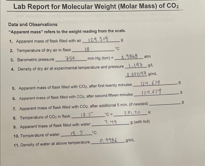 💄 Rmm of co2. Finding the RMM of a group 2 carbonate. 20221017
