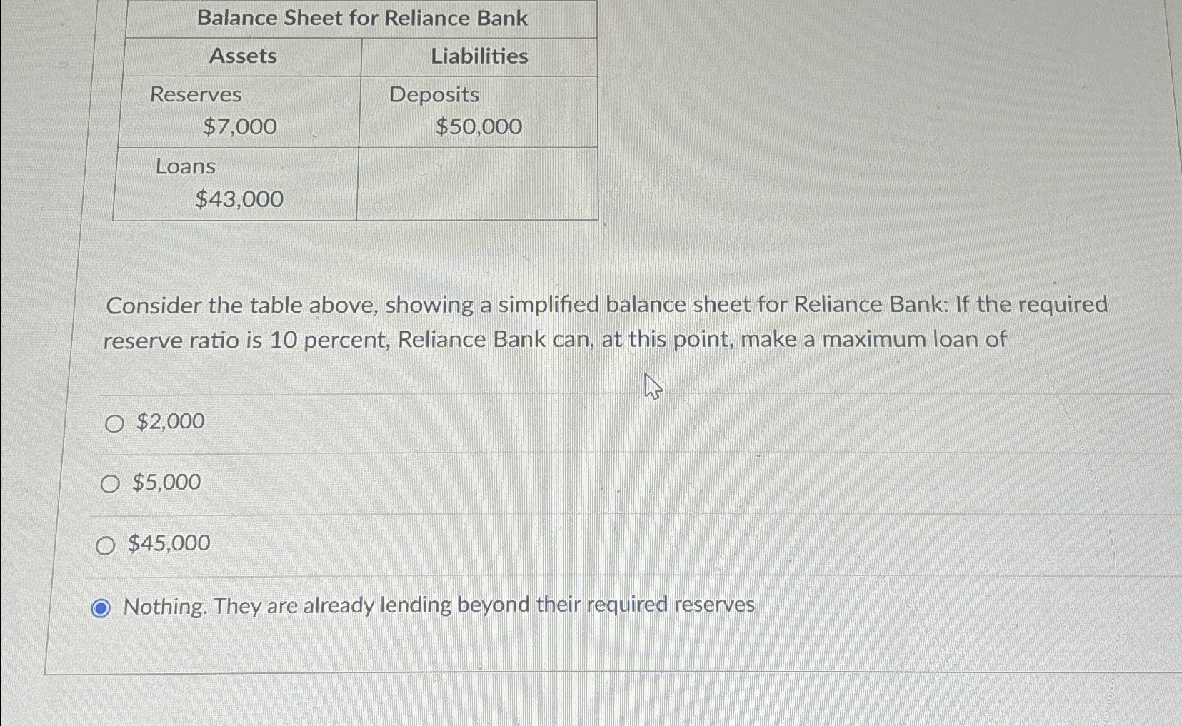 solved-table-balance-sheet-for-reliance-chegg