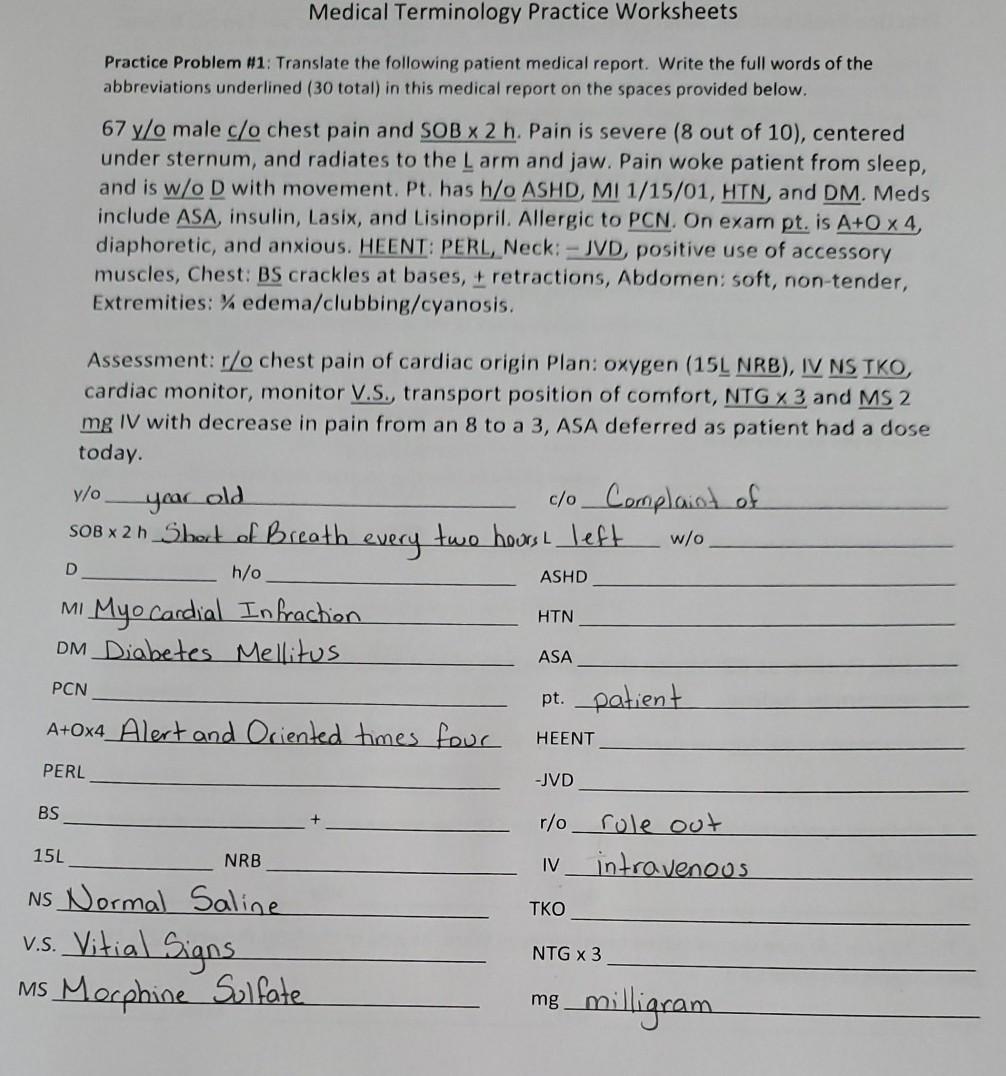 medical-terminology-abbreviations-worksheet