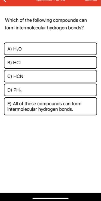 Solved Which of the following compounds can form | Chegg.com