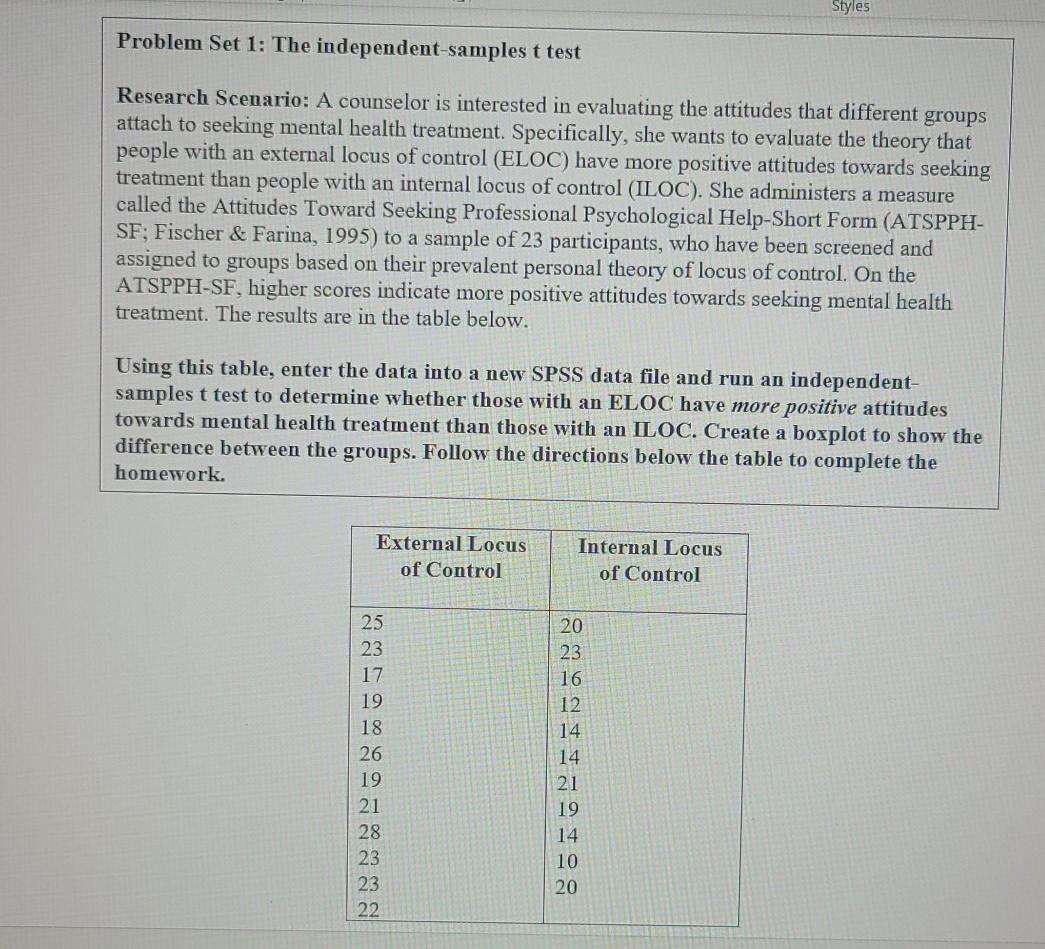 solved-styles-problem-set-1-the-independent-samples-t-test-chegg