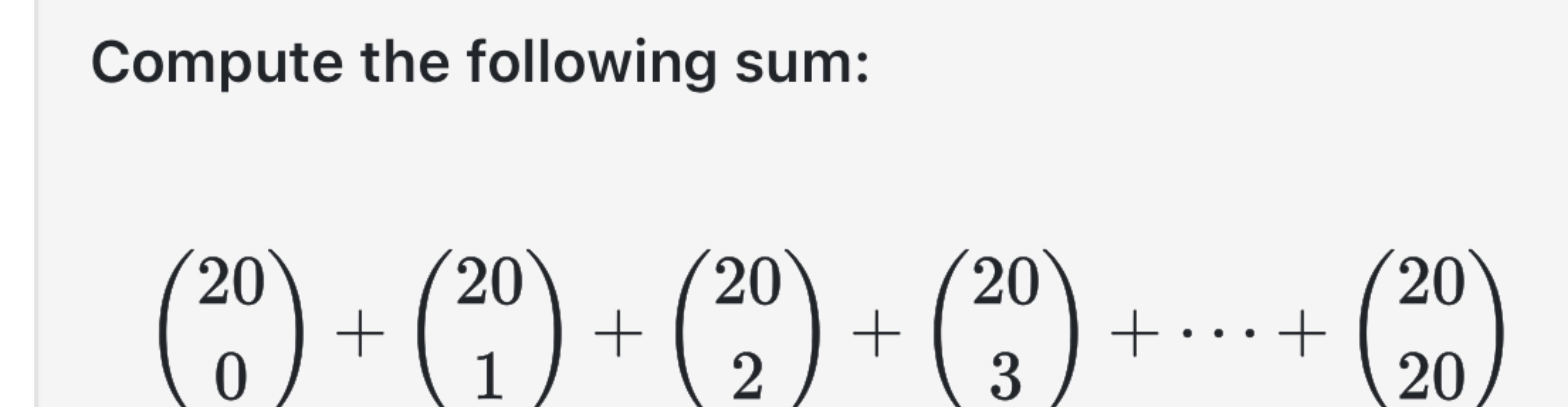 Solved Compute the following | Chegg.com