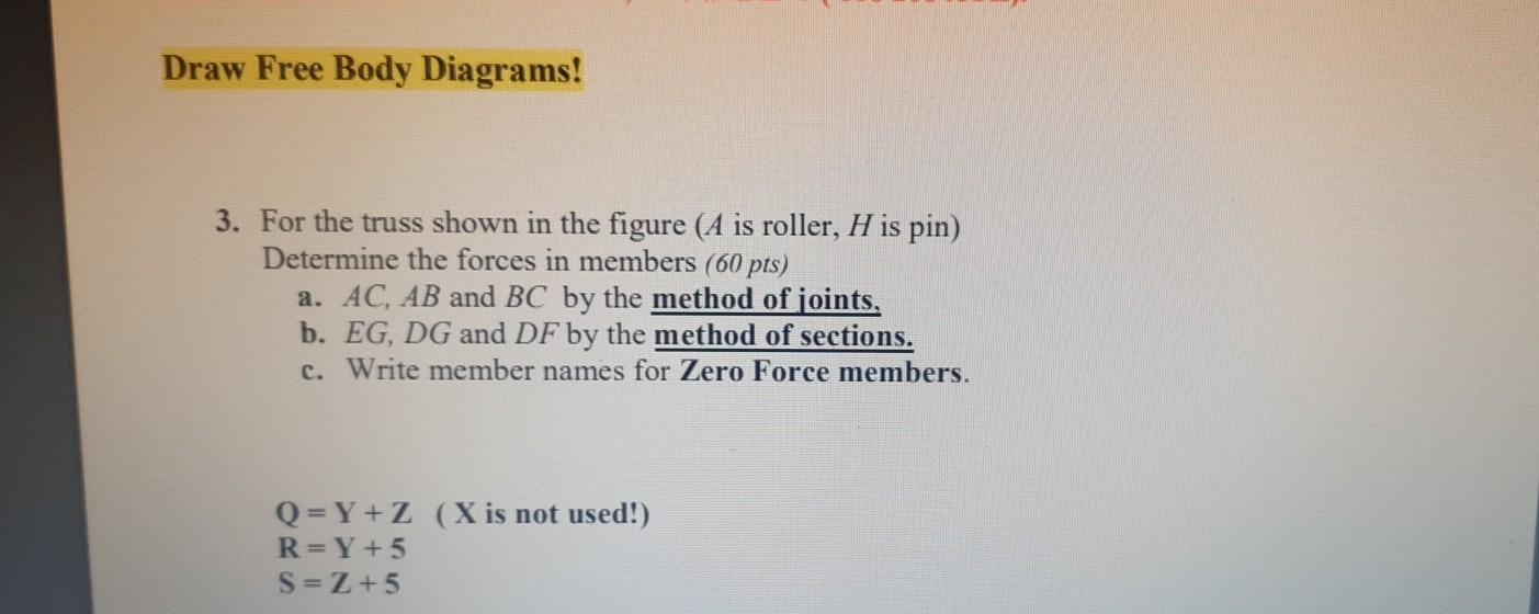 Solved RKN G SkN 1.5 m QkN E E 1.5 m 1.5 m H Η B F D A E27 | Chegg.com