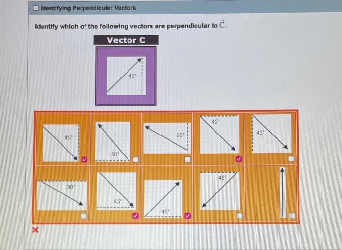 Solved Identifying Anti-Parallel Vectors Identify which of | Chegg.com