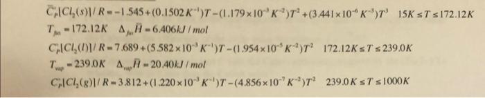 Solved (25) Calculate the change in entropy for one mole of | Chegg.com