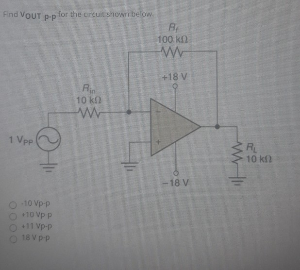 Solved Question 7 For this cascade amplifier, the input | Chegg.com