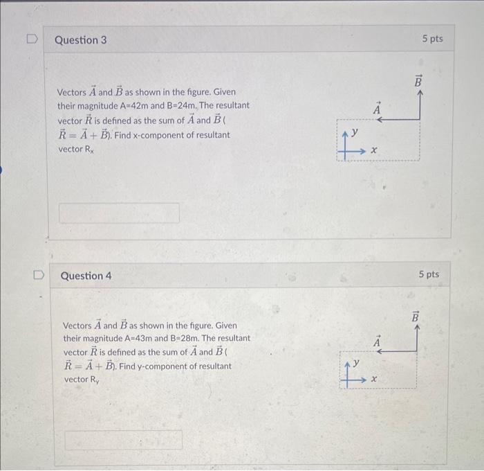 Solved Vector A is shown in the figure. Given its magnitude | Chegg.com