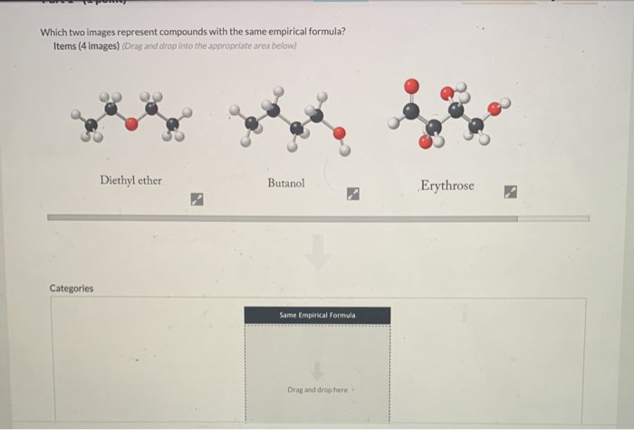 Solved Which Two Images Represent Compounds With The Same Chegg Com