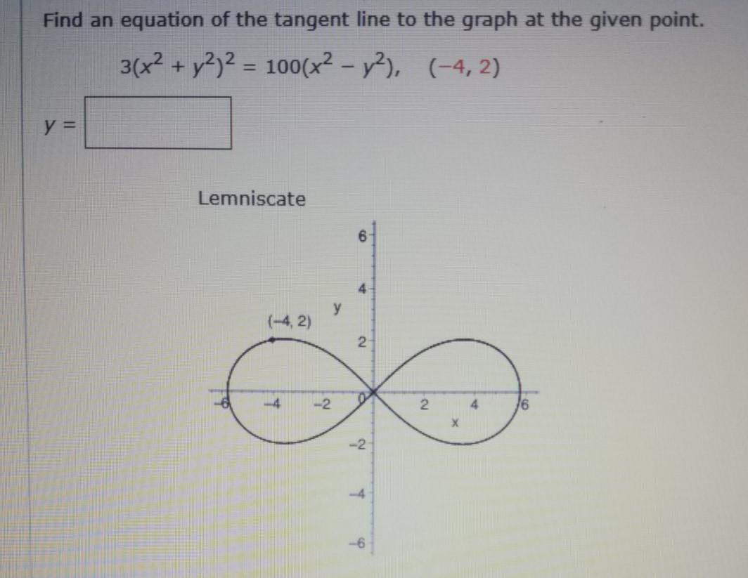 Find An Equation Of The Tangent Line To The Graph At Chegg Com