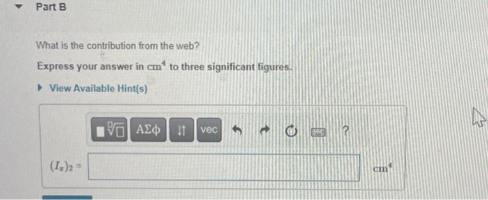 Solved To Calculate The Moment Of Inertia For Areas Composed | Chegg.com