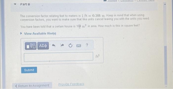 solved-part-b-ivd-the-conversion-factor-relating-feet-chegg